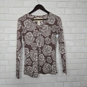 Aventura printed long sleeve top